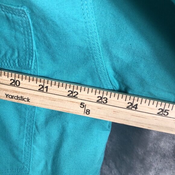 Introspect Men’s Shirt Button Up Large X Tall Marine Color Fishing Shirt - Picture 7 of 12